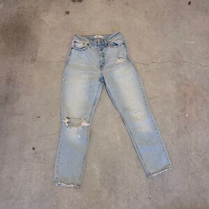 Abercrombie and fitch high rise jeans